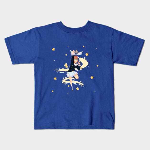 Card Captor Sakura Kids T-Shirt by okosketch
